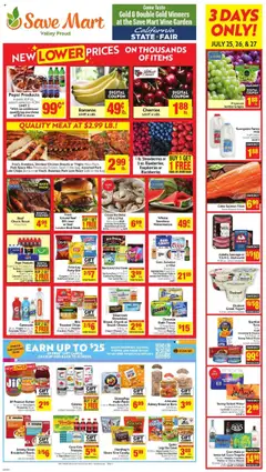 Preview of Save Mart weekly ads valid from 23.07.2025