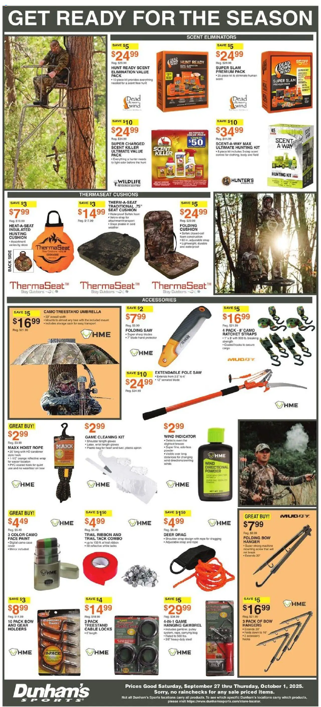 Dunham's Sports Weekly Ad - valid from 27.09.2025 | Page: 6 | Products: Mirror, Gloves, Umbrella, Case