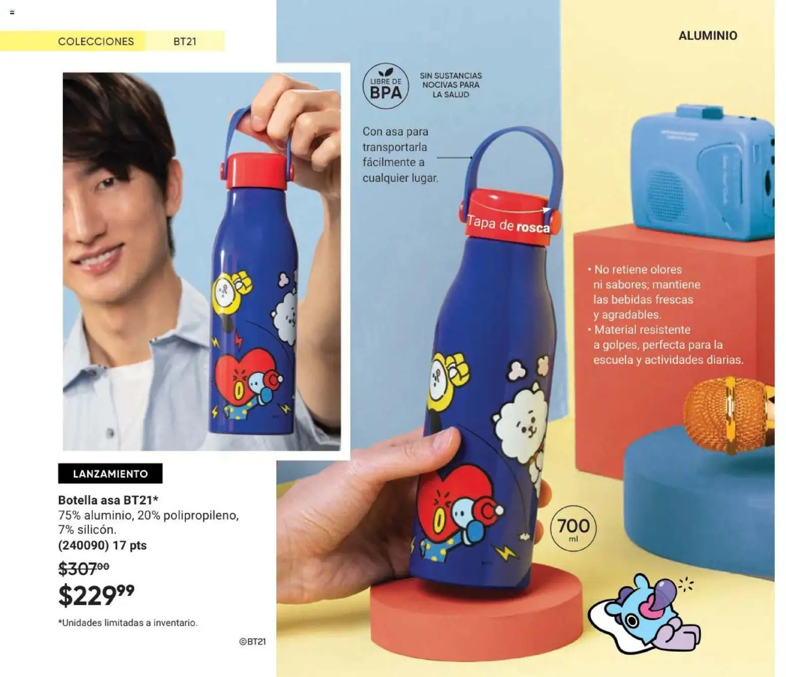 Nuevas ofertas de AVON válidas en toda la República Mexicana desde el 24.04.2026. ¡Encuentra las mejores ofertas en AVON Casa & Estilo 7 2026! | Página: 18 | Productos: Botella