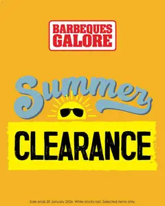 Preview of Barbeques Galore  Catalogue  - valid from 09.01.2026