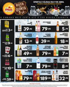 Rede Plus Supermercados - Ofertas da semana - Pré-Visualização do folheto da loja Rede Plus Supermercados, válido de 08.04.2026 | Página: 4 | Produtos: Licor, Gin, Vodka, Bebida