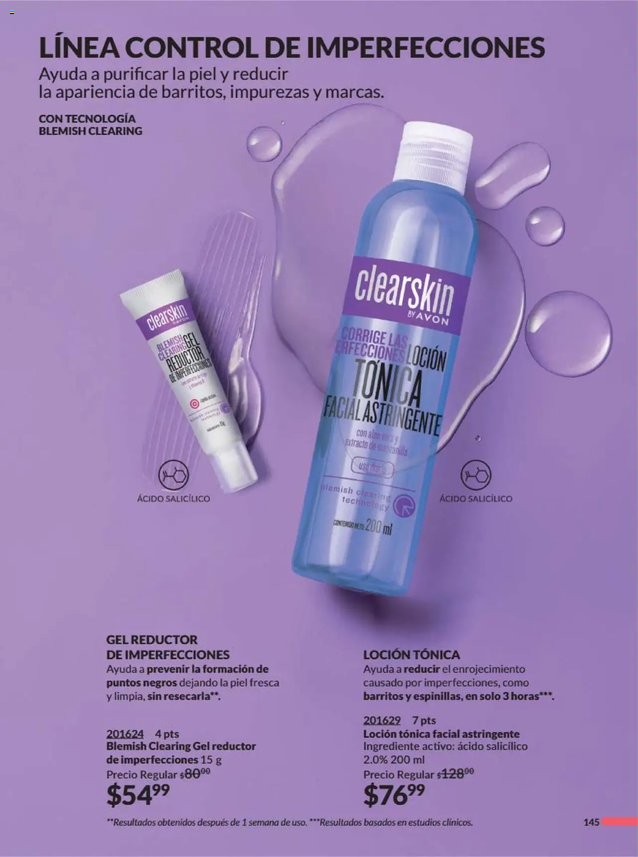 Nuevas ofertas de AVON válidas en toda la República Mexicana desde el 12.09.2025. ¡Encuentra las mejores ofertas en AVON - Campaña 15 2025! | Página: 152 | Productos: Loción, Toner