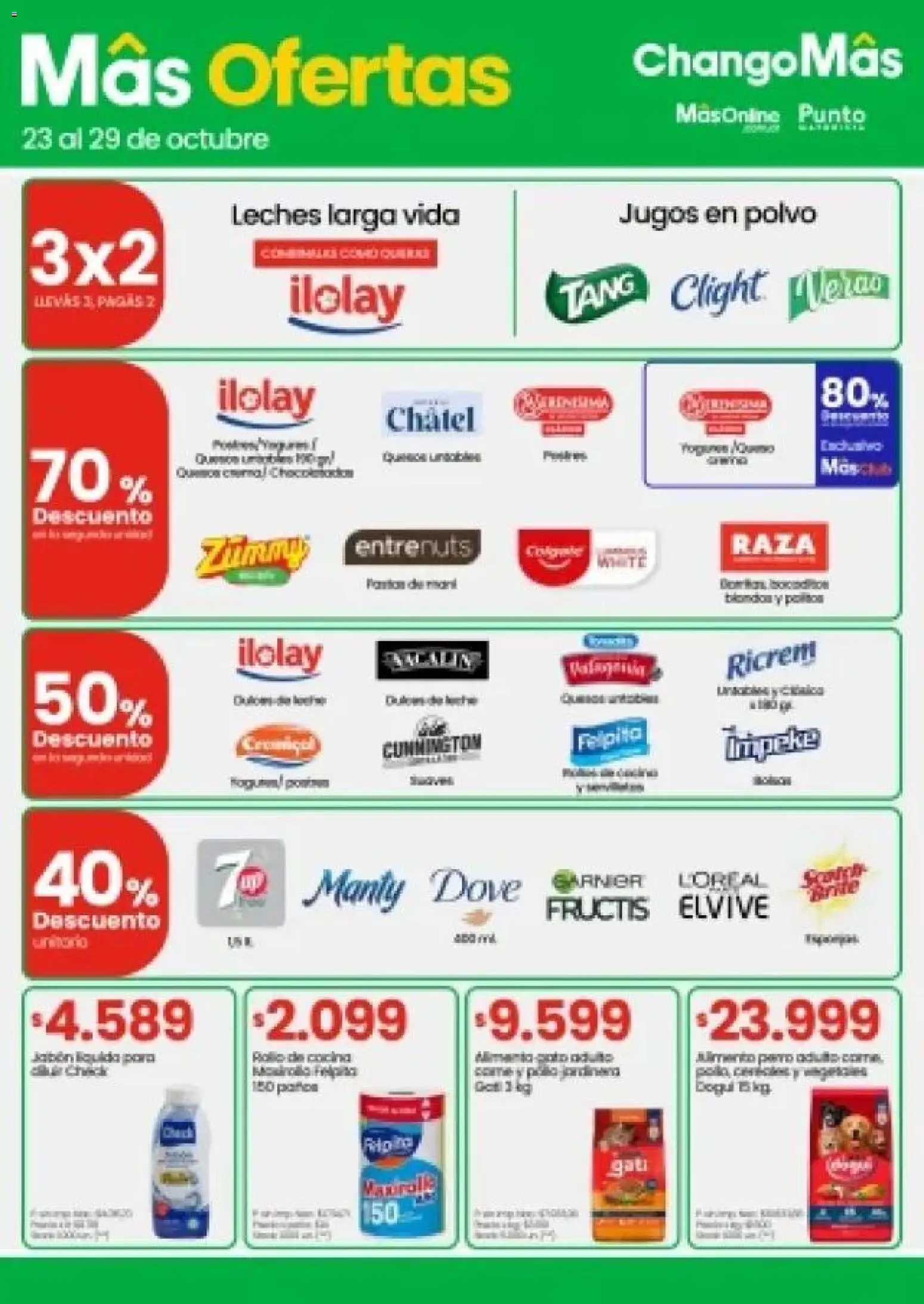 Changomas ofertas │ válido desde el 23.10.2025 | Página: 5 | Productos: Cocina, Polvo, Jabón, Té