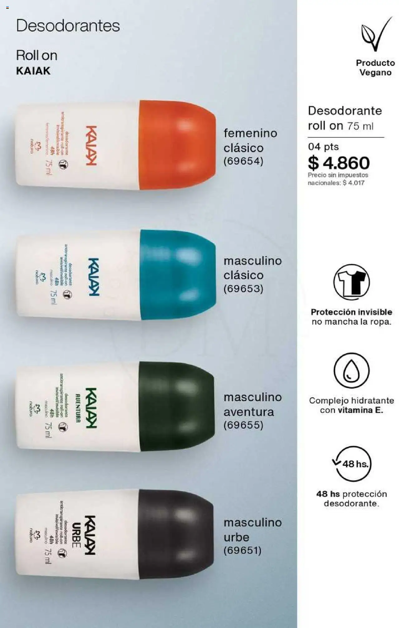 Catálogo Natura Ciclo 8 │ válido desde el 03.06.2025 | Página: 191 | Productos: Desodorante, Antitranspirante