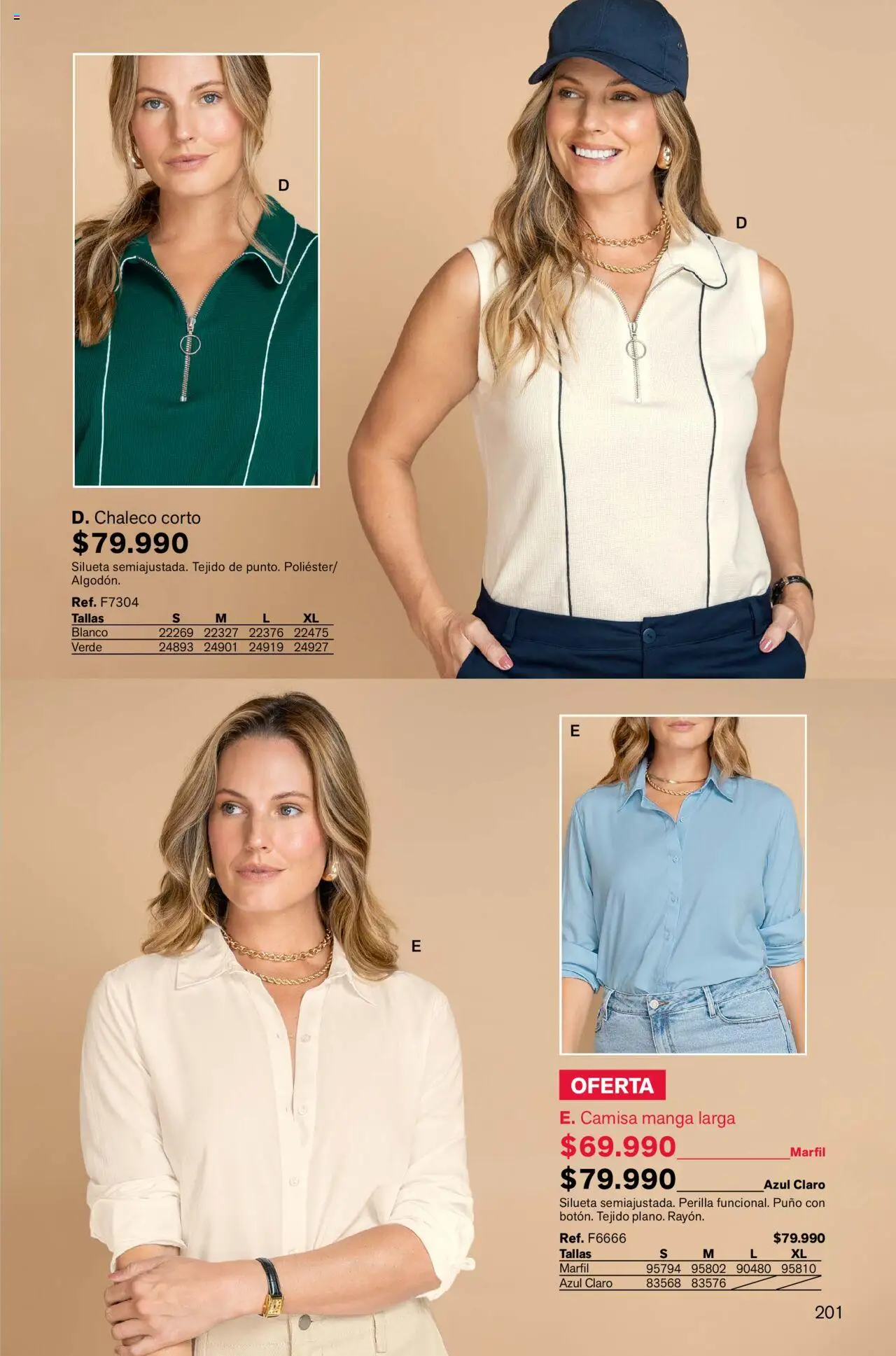Leonisa revista - valida desde el 04.08.2025 | Página: 201 | Productos: Camisa, Chaleco