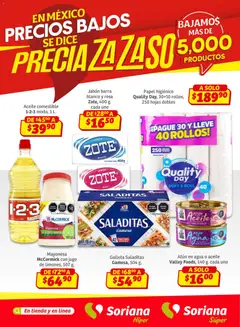 Vista previa de Soriana - Preciazazaso Súper: Frontera Chih, Coah, Tamaulipas, nuevo folleto de la tienda, válido en México a partir del 12.02.2026