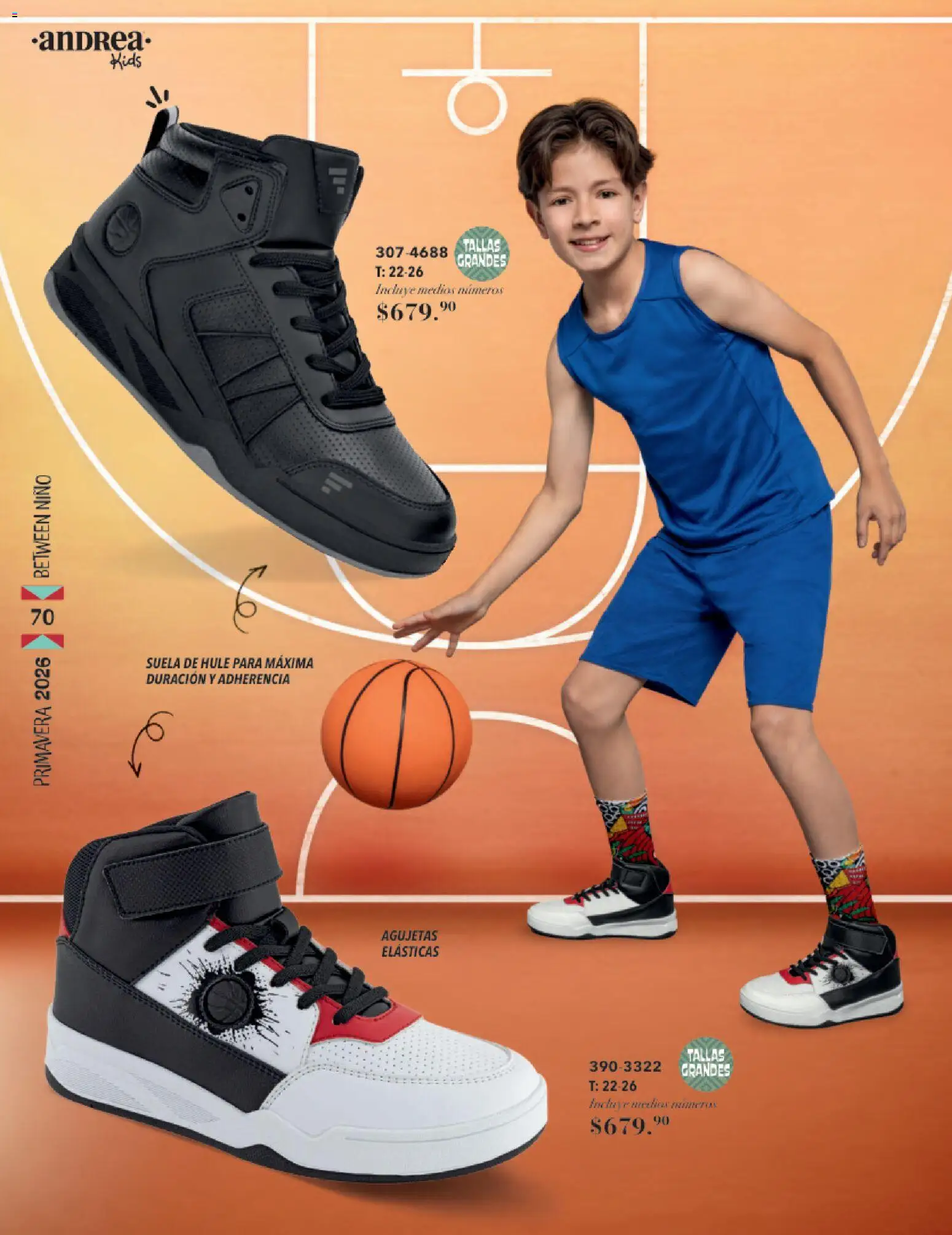 Nuevas ofertas de Andrea válidas en toda la República Mexicana desde el 25.01.2026. ¡Encuentra las mejores ofertas en Andrea catálogo Infantil! | Página: 70