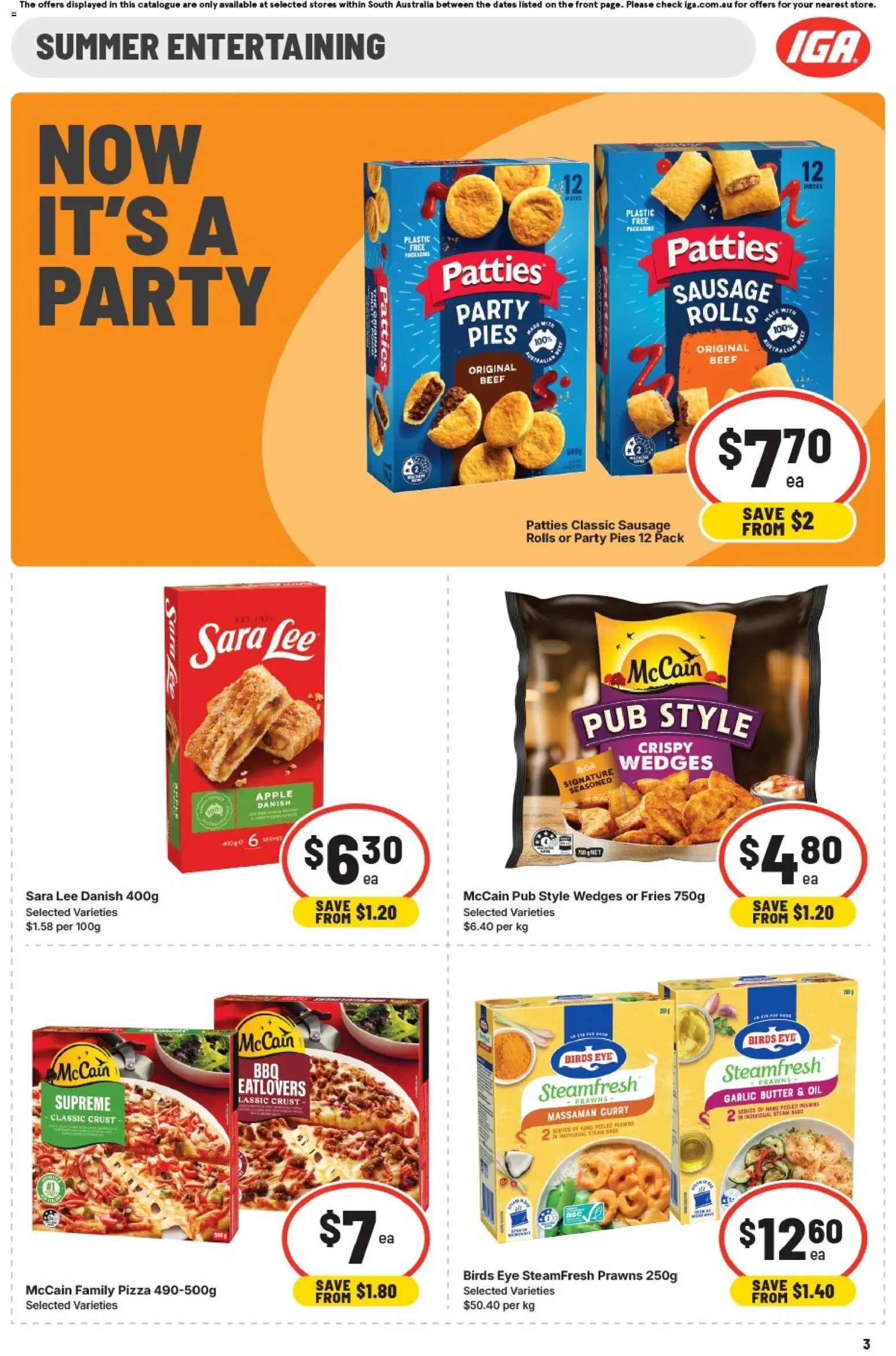 IGA catalogue - valid from 31.12.2025 | Page: 3 | Products: Powder, Sunscreen, Rice, Chilli