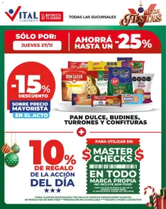 Vista previa Vital - Sólo por válido desde el 27.11.2025