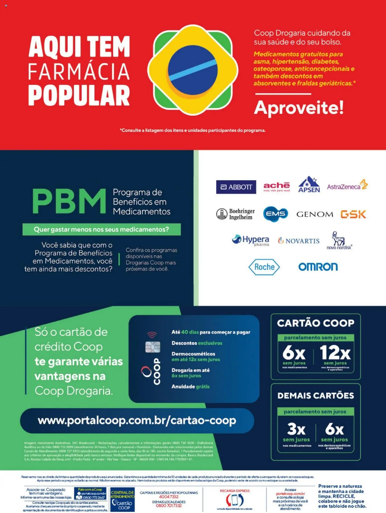 Coop Folheto - válido de 02.03.2026 | Página: 16 | Produtos: Fraldas geriátricas, Banco, Fraldas, Anticoncepcionais