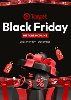 Preview of Target Black Friday - valid from 26.11.2025