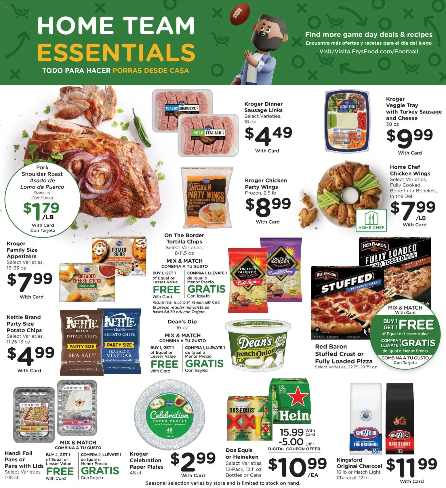 Fry's Food Weekly Ad - valid from 26.12.2025 | Page: 6 | Products: Vinegar, Cheese, Pizza, Pork