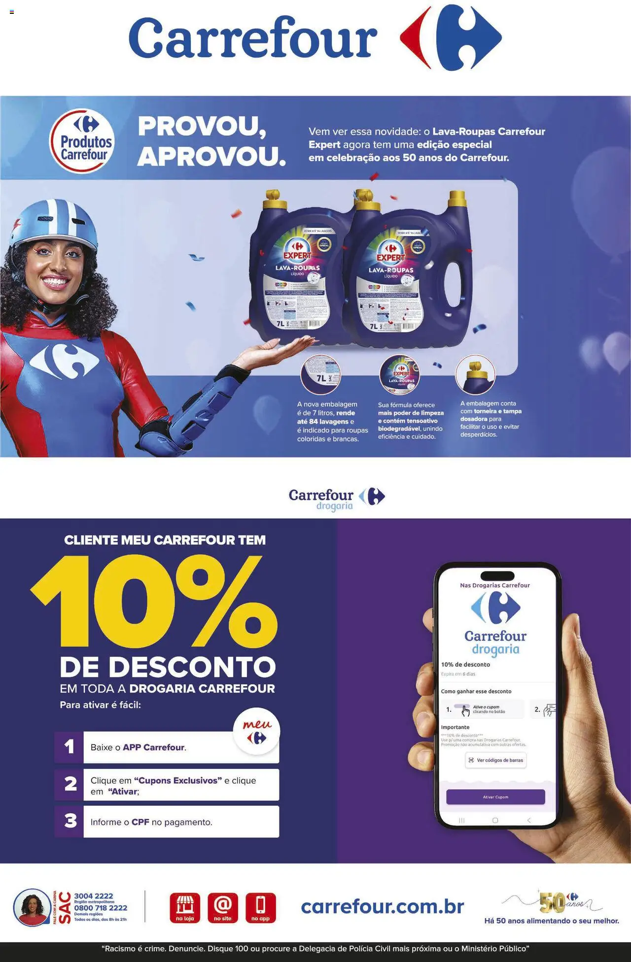 Carrefour Folheto - válido de 26.09.2025 | Página: 18 | Produtos: Roupas, Torneira