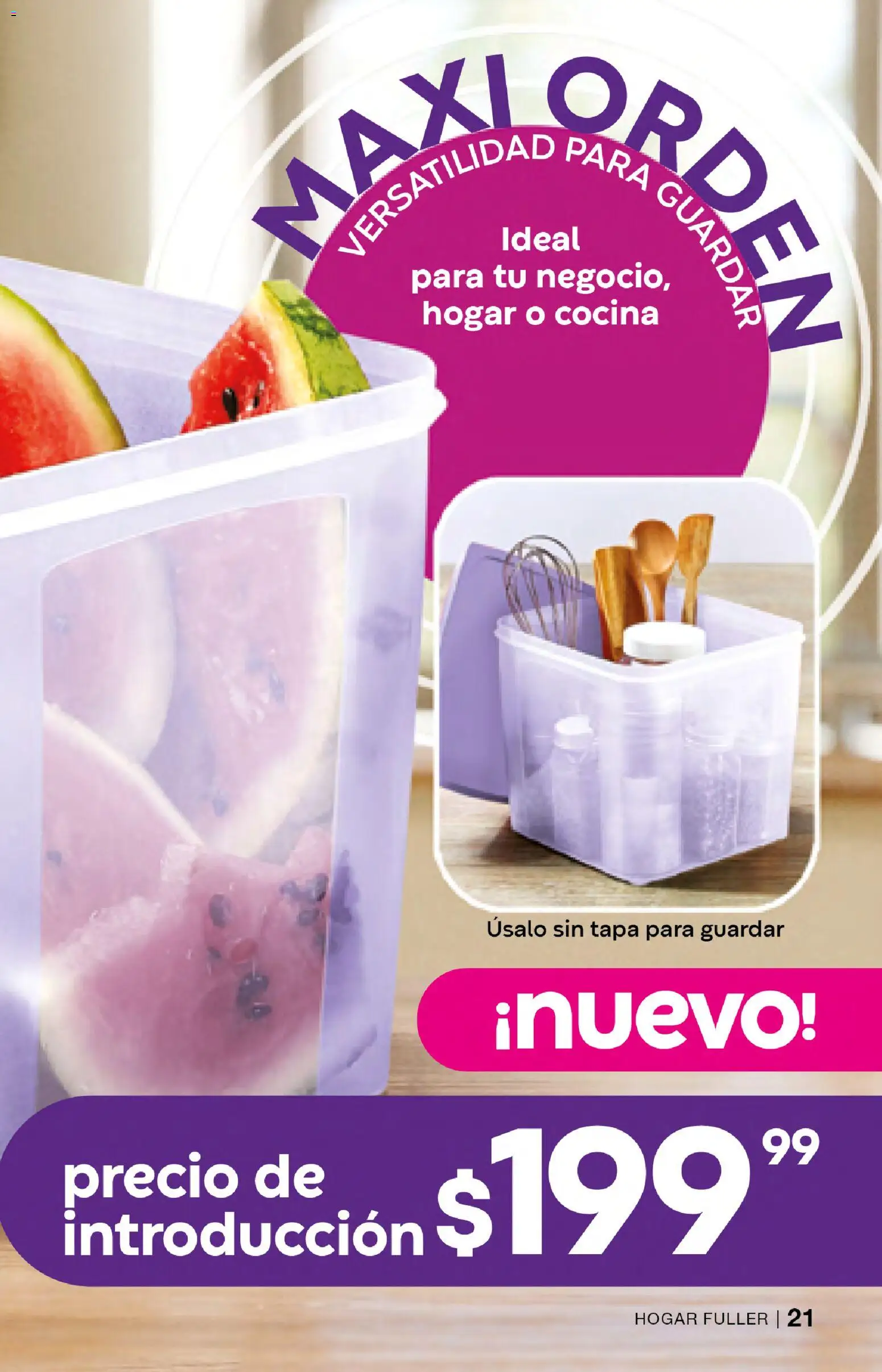 Nuevas ofertas de Fuller válidas en toda la República Mexicana desde el 10.12.2025. ¡Encuentra las mejores ofertas en Fuller campaña 18 2025! | Página: 22 | Productos: Cocina
