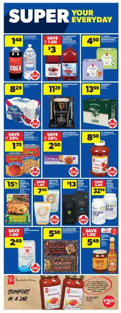 Preview of Real Canadian Superstore weekly flyer / circulaire from shop Real Canadian Superstore valid from 23.10.2025 | Page: 21 | Products: Pasta, Coffee, Juice, Tomatoes