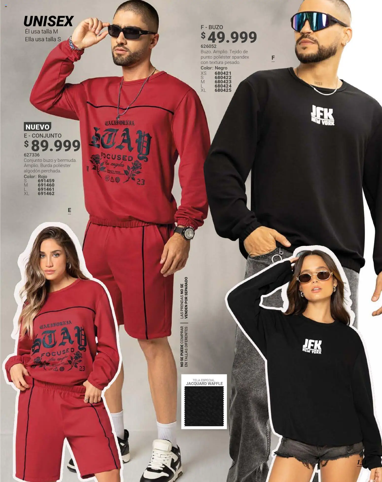 Carmel revista - valida desde el 29.10.2025 | Página: 131 | Productos: Algodón, Buzo, Conjunto