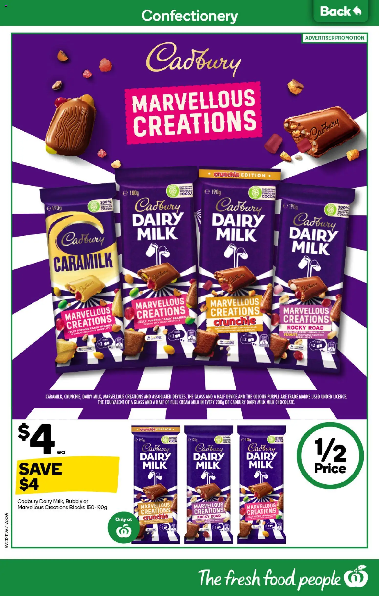 Woolworths catalogue - valid from 12.11.2025 | Page: 36 | Products: Cocoa, Milk, Dairy, Suite