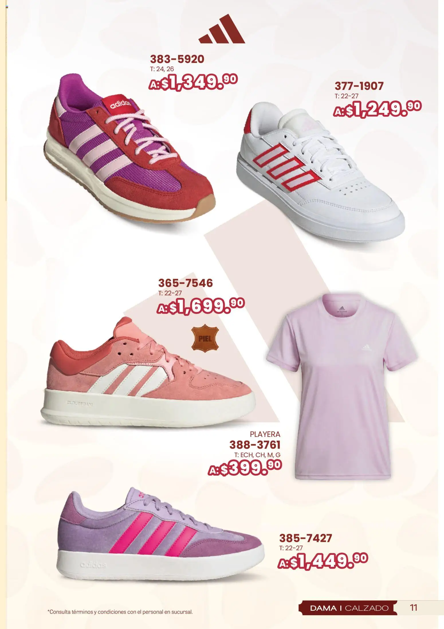 Nuevas ofertas de Andrea válidas en toda la República Mexicana desde el 25.01.2026. ¡Encuentra las mejores ofertas en Andrea catálogo San Vatentín! | Página: 11 | Productos: Playera