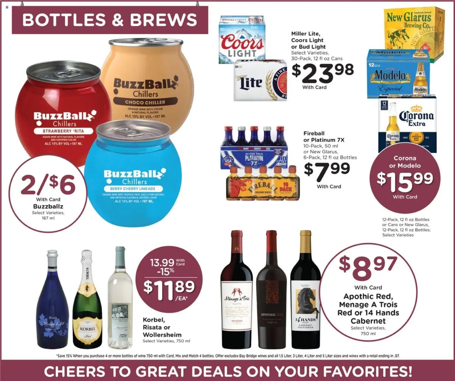 Pick ‘n Save Weekly Ad - valid from 29.04.2026 | Page: 14 | Products: Wine, Cream
