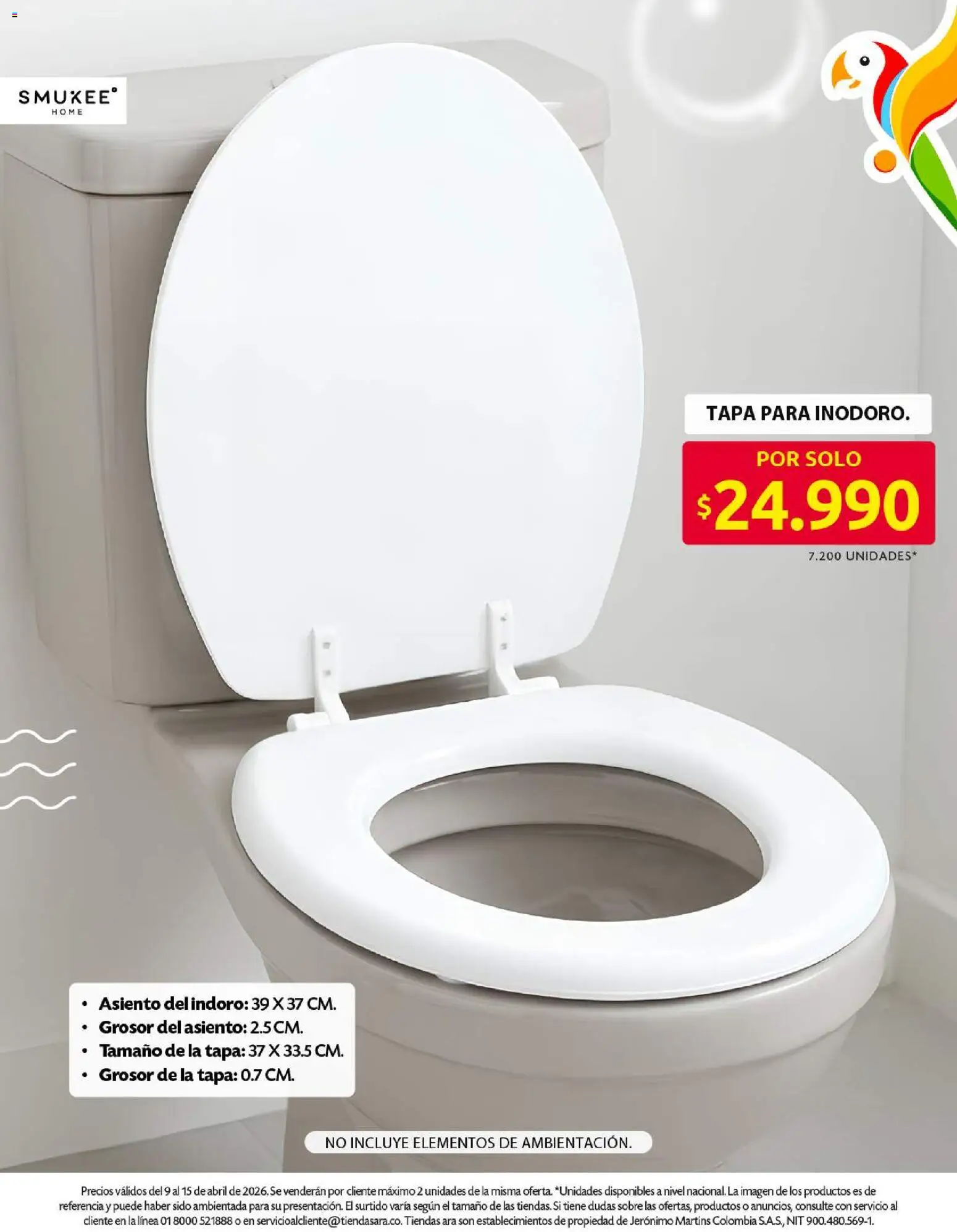 Ara revista - valida desde el 09.04.2026 | Página: 12 | Productos: Sobre