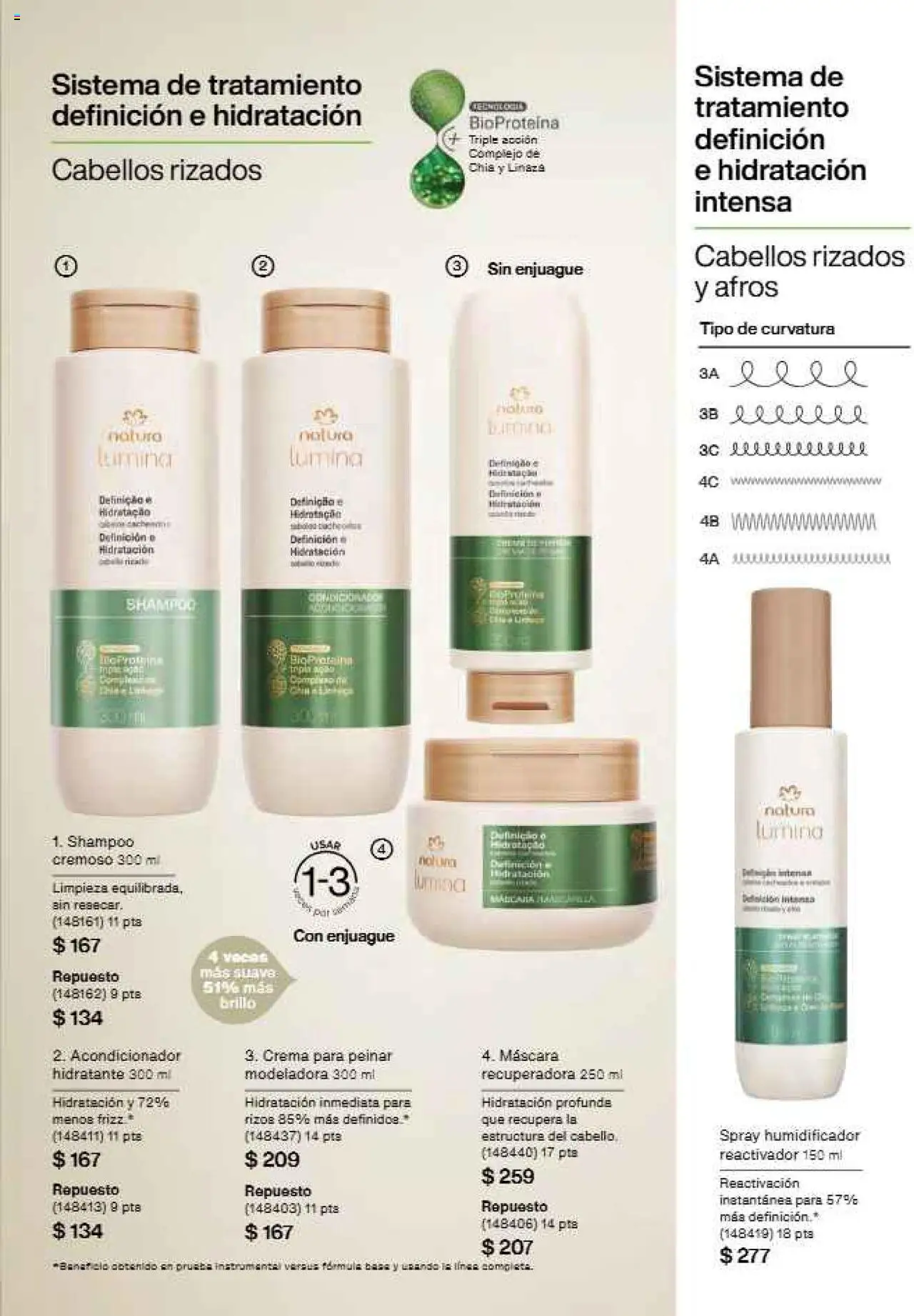 Nuevas ofertas de Natura válidas en toda la República Mexicana desde el 21.07.2025. ¡Encuentra las mejores ofertas en Natura - Campaña12 2025! | Página: 139 | Productos: Crema, Máscara, Brillo, Acondicionador