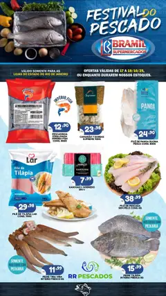 Bramil Supermercados - Ofertas Festival do Pescado - Pré-Visualização do folheto da loja Bramil Supermercados, válido de 17.10.2025 | Página: 1