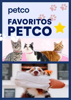 Vista previa de PetCo catálogo, nuevo folleto de la tienda, válido en México a partir del 14.08.2025