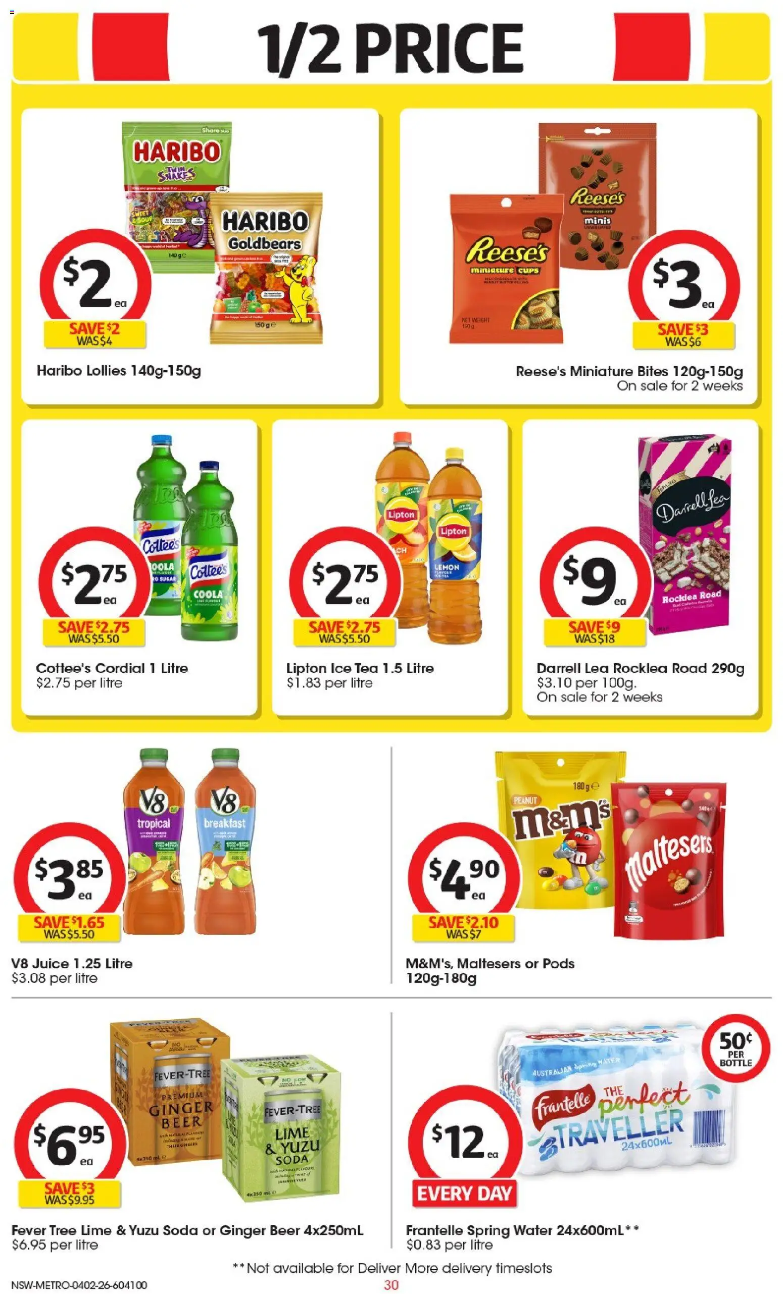 Coles catalogue - valid from 04.02.2026 | Page: 30 | Products: Cups, Beer, Tea, Weight