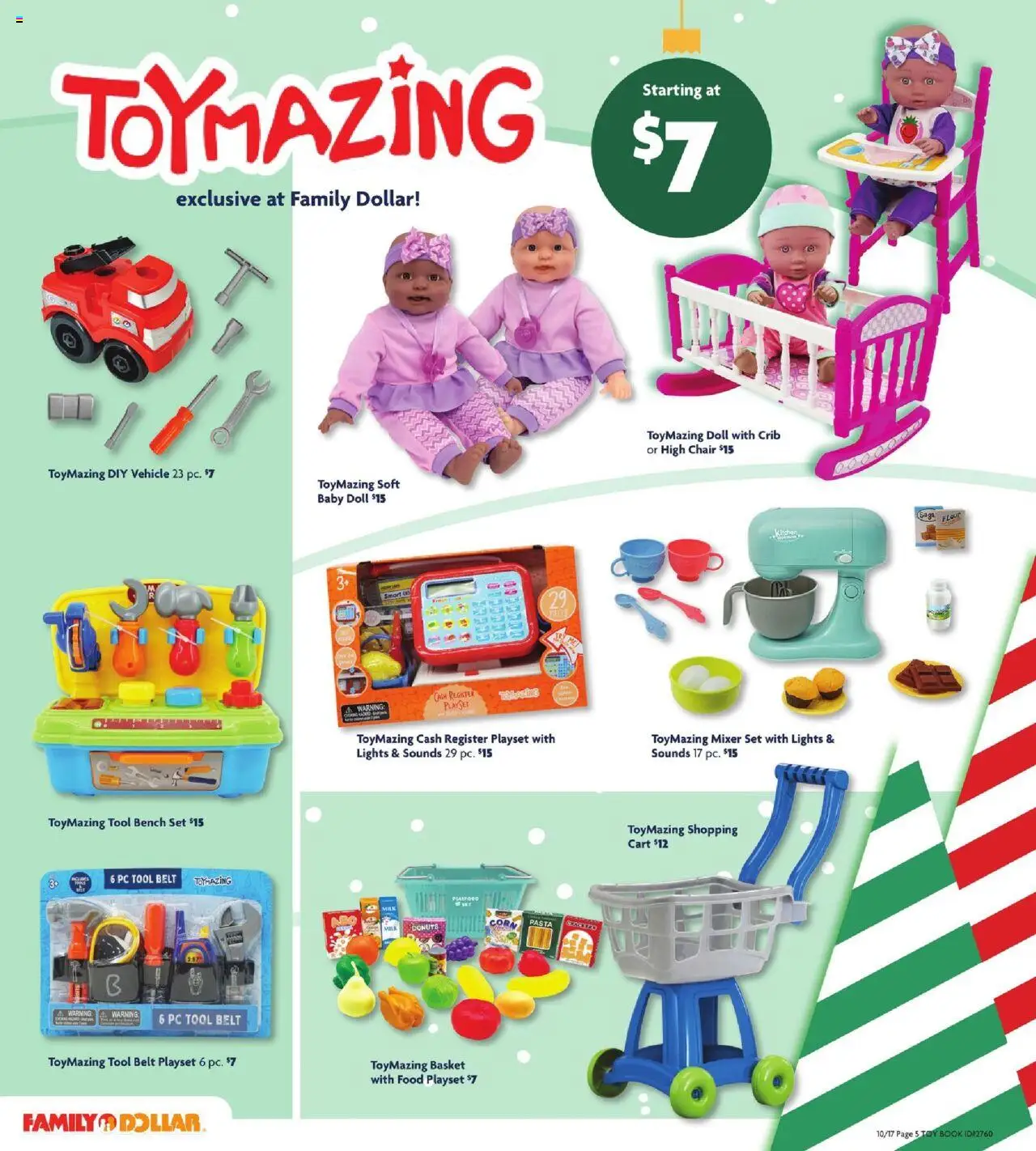 Family Dollar Toy Book - valid from 17.10.2025 | Page: 5 | Products: Corn, Chair, Pasta, Mixer