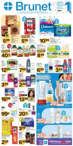 Preview of Brunet weekly flyer / circulaire from shop Brunet valid from 12.03.2026