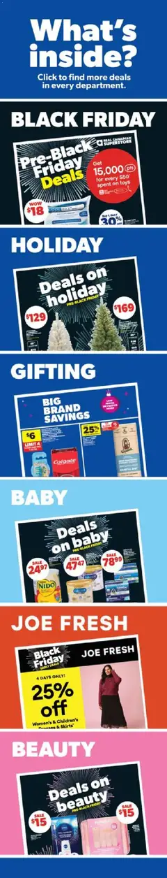 Preview of Real Canadian Superstore weekly flyer / circulaire from shop Real Canadian Superstore valid from 13.11.2025 | Page: 6 | Products: Cap