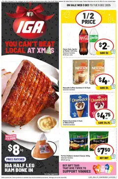 Preview of IGA Catalogue NSW - valid from 03.12.2025