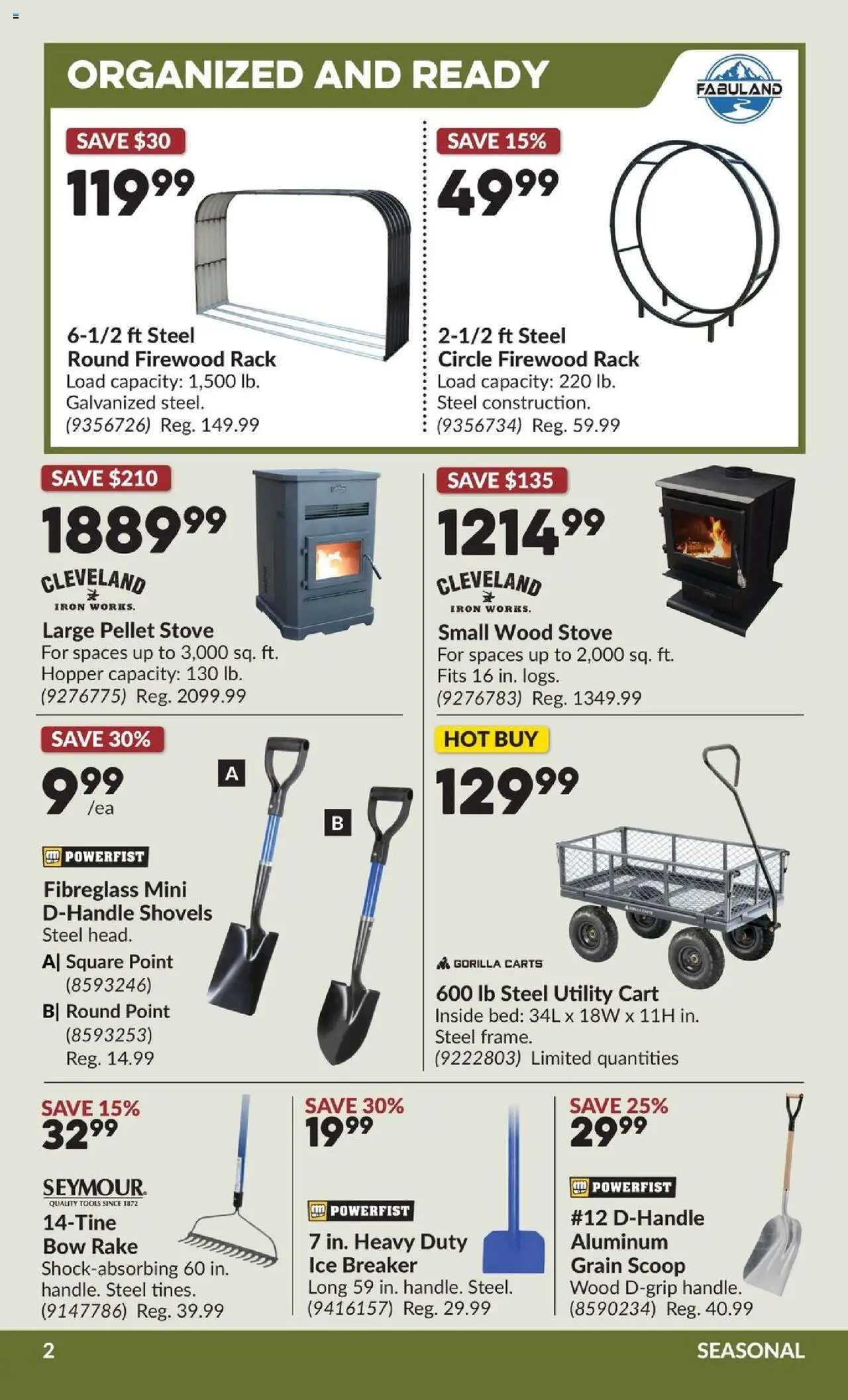 Princess Auto flyer valid from 21.10.2025 | Page: 16 | Products: Stove, Iron, Bed