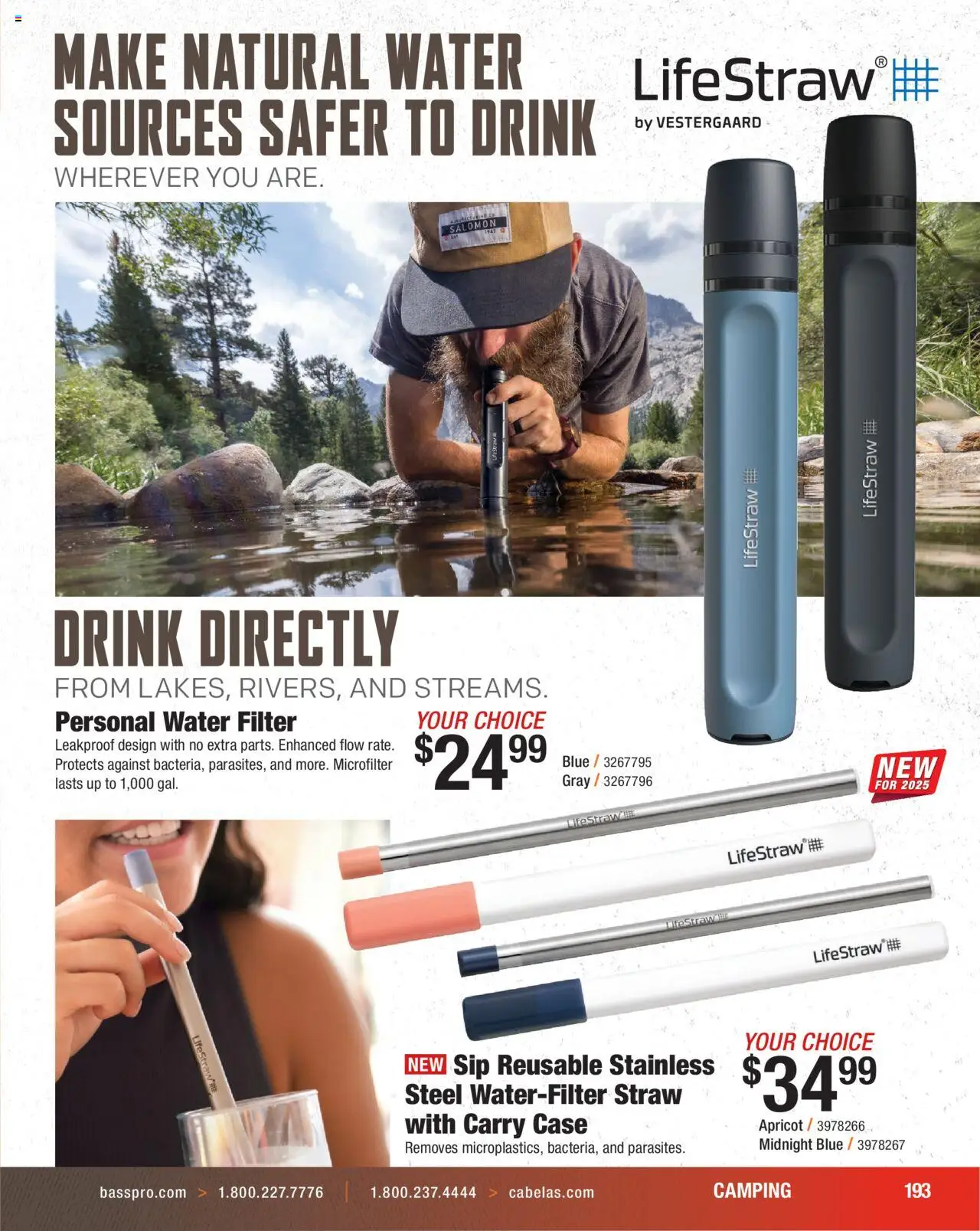 Cabela's Hunting Master 25 - valid from 11.08.2025 | Page: 193 | Products: Water Filter, Water, Case