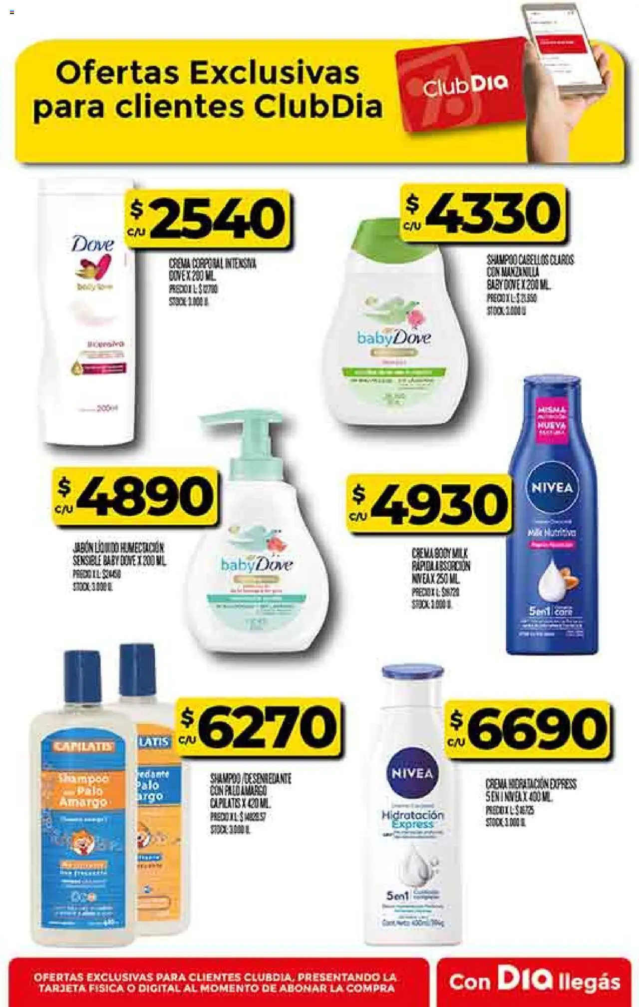 Supermercado DIA Ofertas │ válido desde el 06.08.2025 | Página: 55 | Productos: Jabón líquido, Shampoo, Jabón, Crema