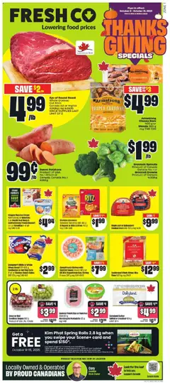 Preview of FreshCo flyer - ON from shop FreshCo valid from 09.10.2025