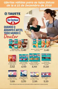 Tauste - Ofertas Especial Dr. Oetker - Pré-Visualização do folheto da loja Tauste, válido de 16.12.2025