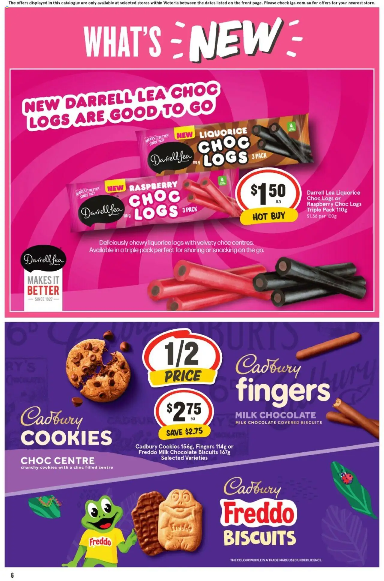 IGA catalogue - valid from 27.08.2025 | Page: 7 | Products: Milk, Chocolate, Biscuits, Raspberry