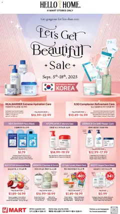 Hmart HOUSEWARE SALE - New York & New Jersey - valid from 12.09.2025 | Page: 1 | Products: Mask, Oil, Tea, Pear