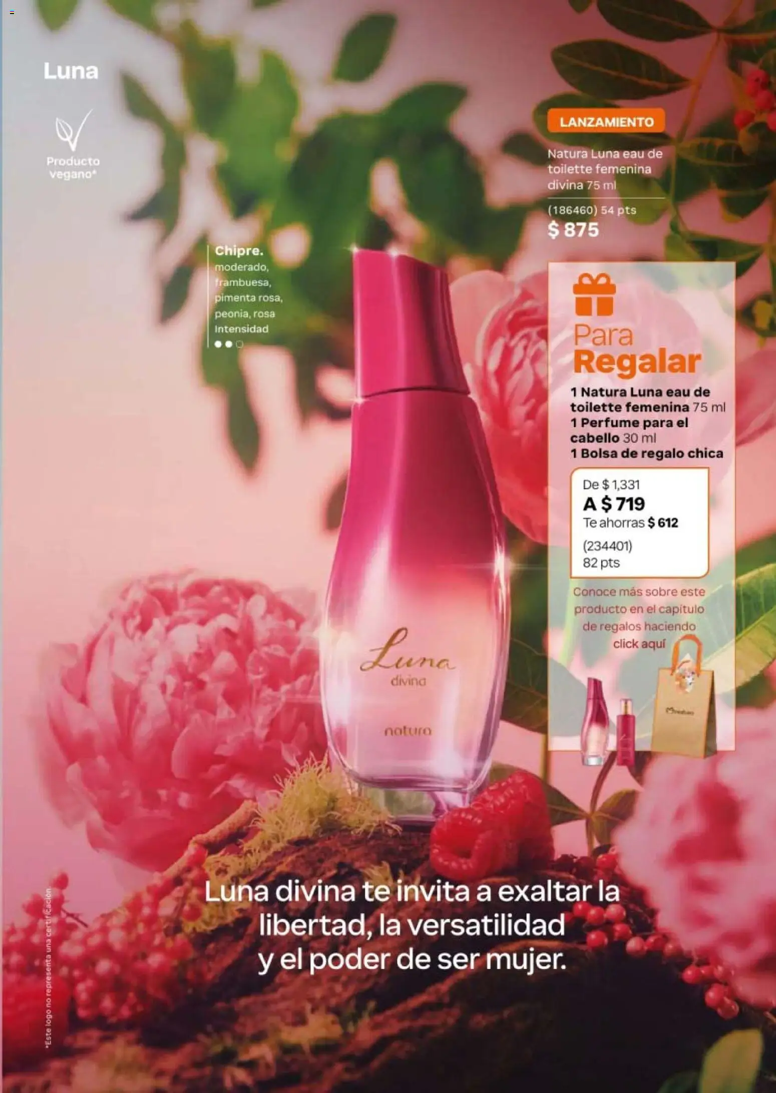 Nuevas ofertas de Natura válidas en toda la República Mexicana desde el 24.04.2026. ¡Encuentra las mejores ofertas en Natura campaña 7 2026! | Página: 28 | Productos: Bolsa, Té, Perfume, Eau de toilette