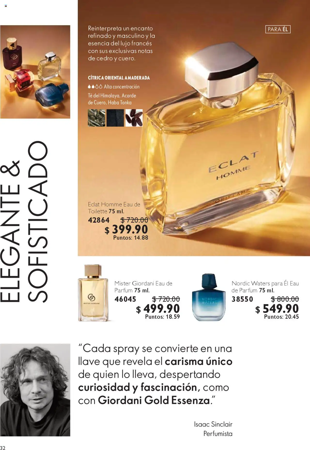 Nuevas ofertas de Oriflame válidas en toda la República Mexicana desde el 13.09.2025. ¡Encuentra las mejores ofertas en Oriflame - Campaña 13 2025! | Página: 32