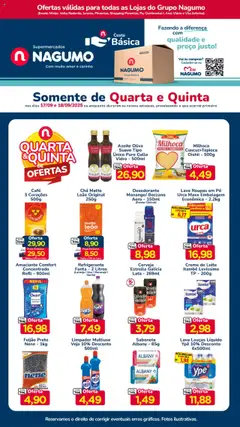 Nagumo - Ofertas Quarta e Quinta - Pré-Visualização do folheto da loja Nagumo, válido de 17.09.2025