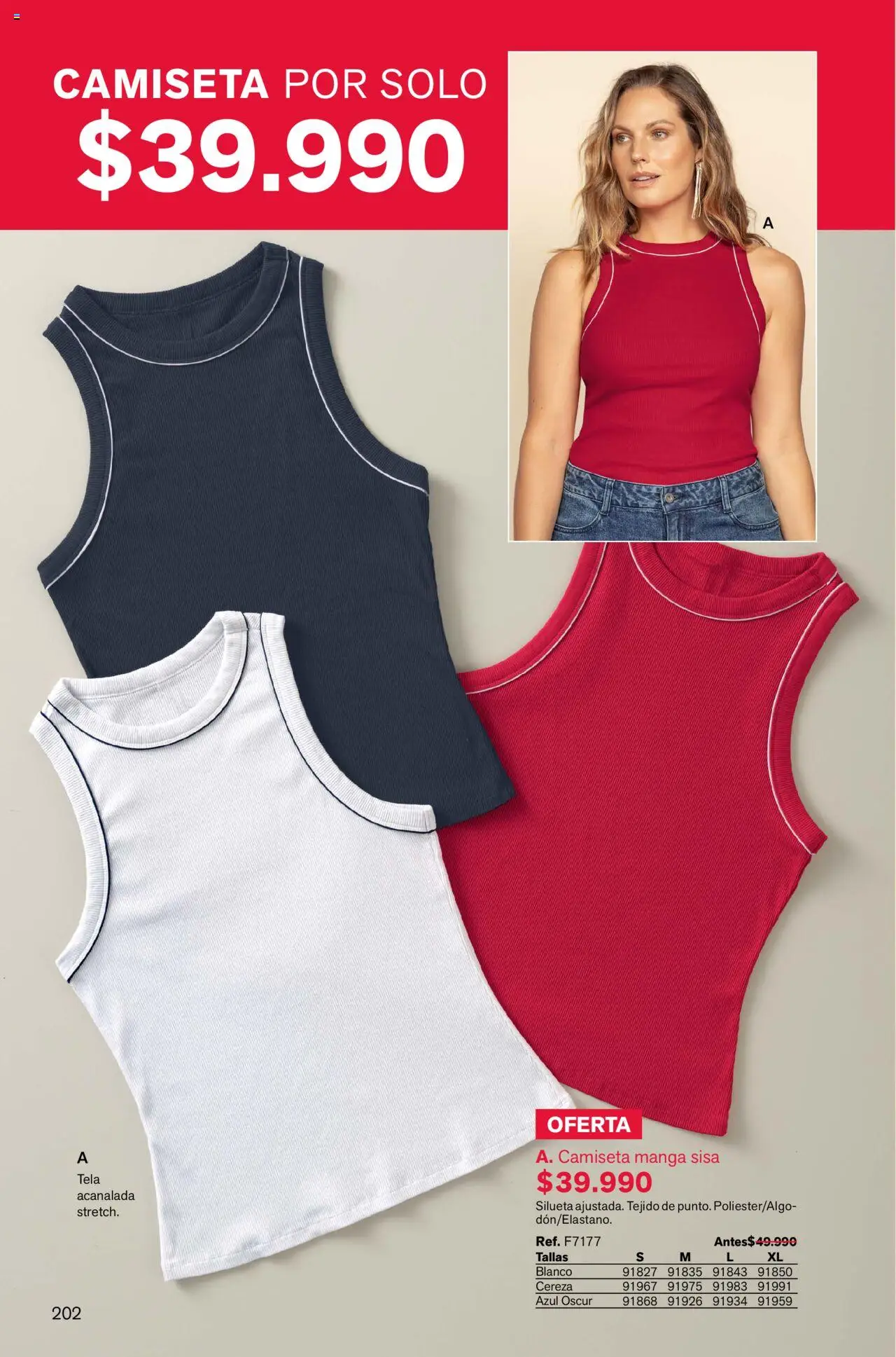Leonisa revista - valida desde el 04.08.2025 | Página: 202 | Productos: Camiseta, Camiseta manga sisa