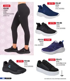 Vista previa de Cklass catálogo Mega Ofertas Calzado, nuevo folleto de la tienda, válido en México a partir del 12.01.2026 | Página: 190 | Productos: Leggings