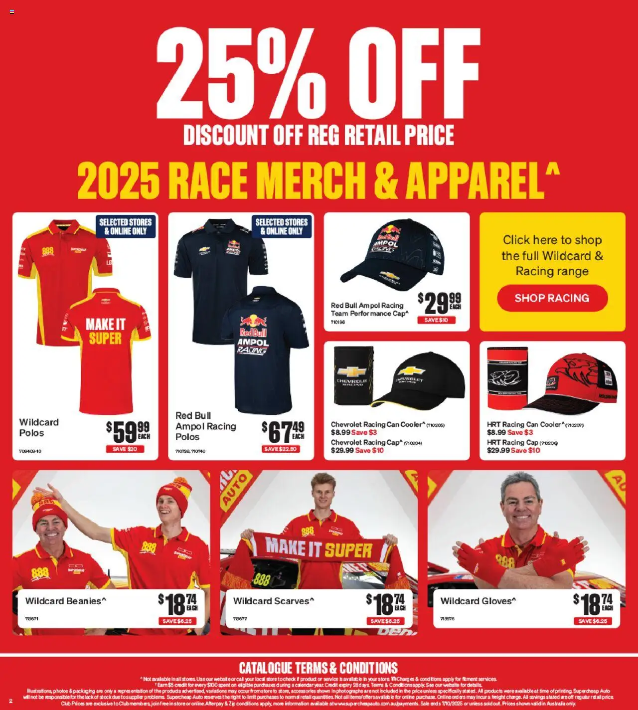 Supercheap Auto catalogue - valid from 24.09.2025 | Page: 2 | Products: Polos, Accessories, Cap