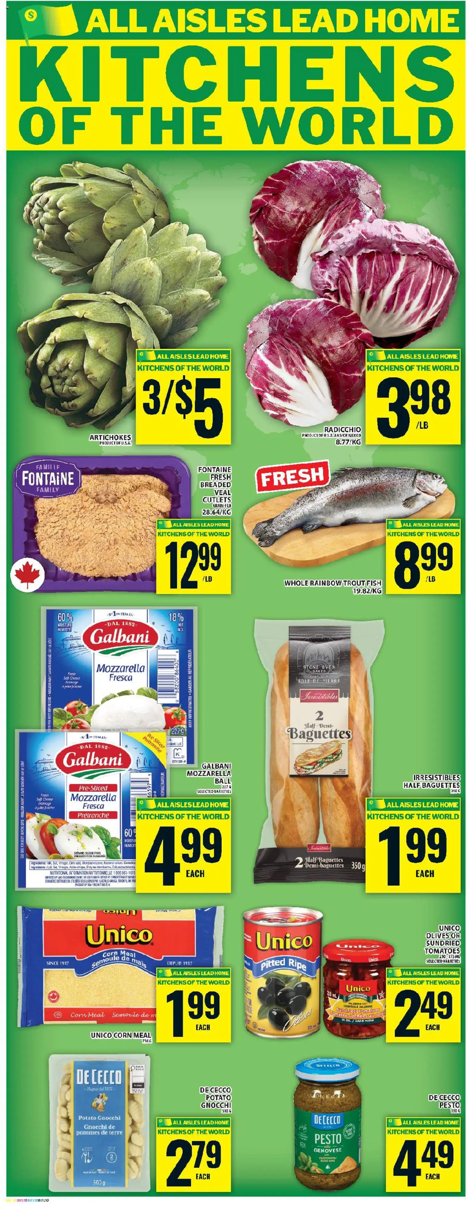 Food Basics flyer valid from 01.01.2026 | Page: 11 | Products: Fish, Oven, Cheese, Tomatoes