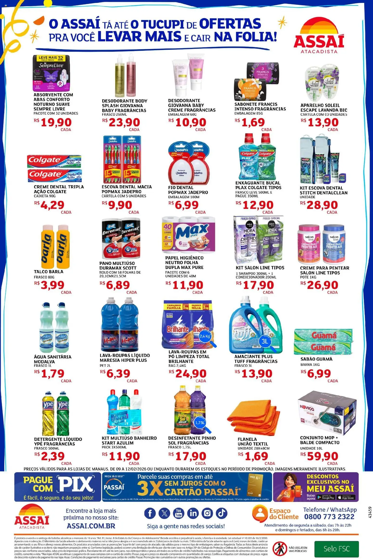 Assaí Atacadista Folheto - válido de 09.02.2026 | Página: 4