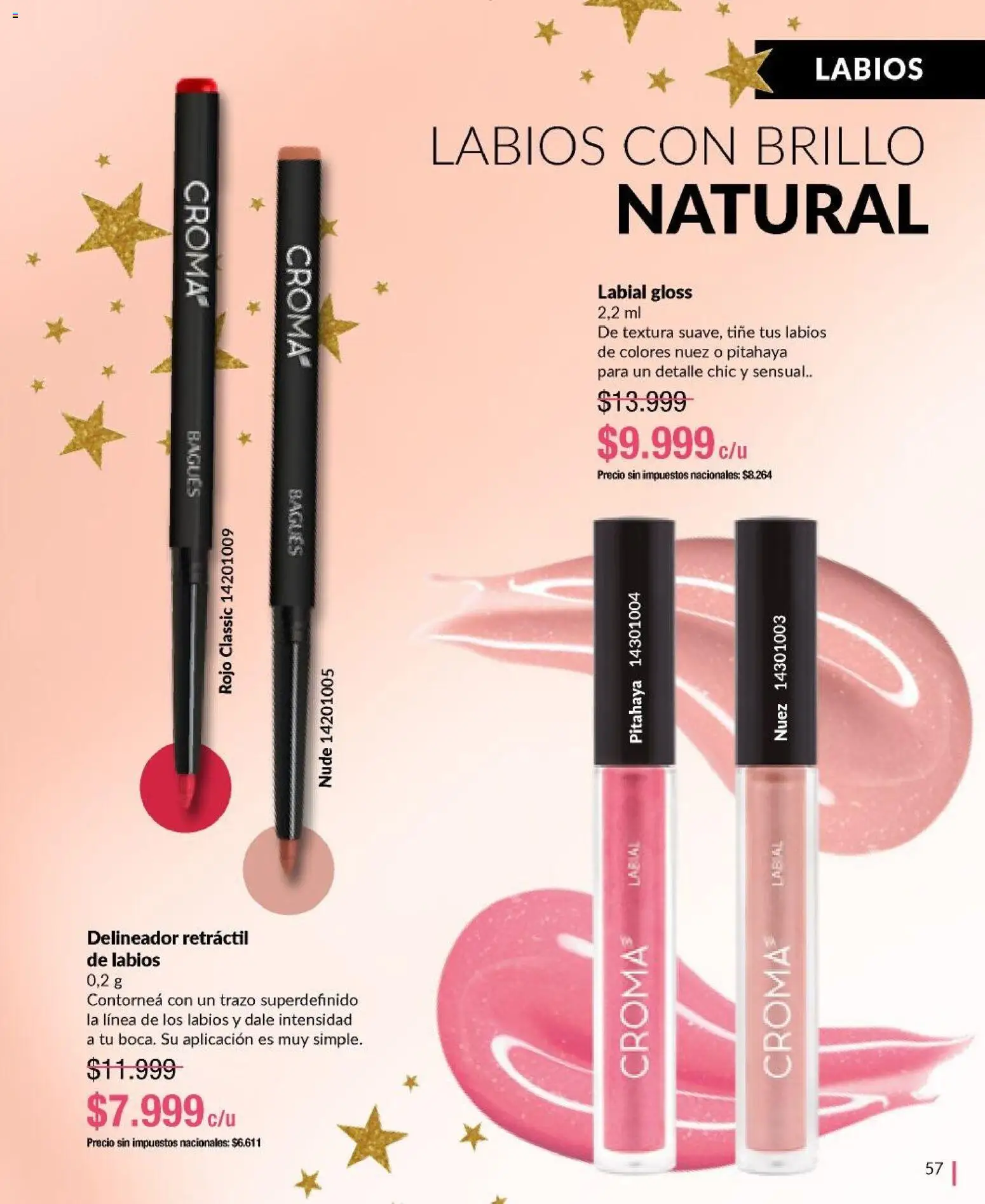 Bagués - Catálogo │ válido desde el 17.11.2025 | Página: 57 | Productos: Delineador, Brillo, Nuez