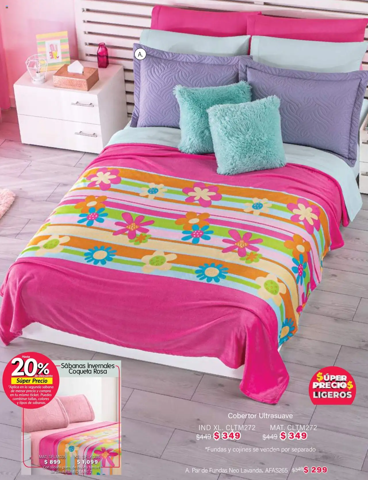 Nuevas ofertas de Colchas Concord válidas en toda la República Mexicana desde el 01.08.2025. ¡Encuentra las mejores ofertas en Colchas Concord - Catálogo! | Página: 1126 | Productos: Cobertor, Almohada, Sabanas