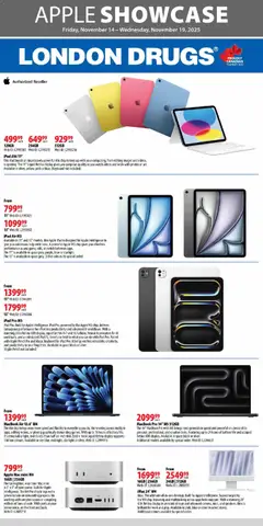 Preview of London Drugs - Apple Special Insert from shop London Drugs valid from 14.11.2025